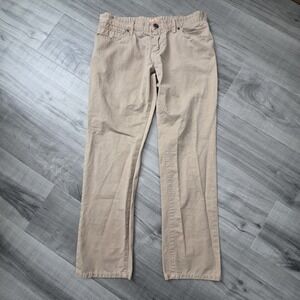Hugo Boss Orange24 Mens 34X30 Chino Beige Casual Trousers Regular Fit Barcelona